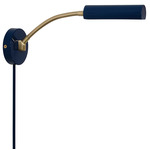 Fusion Plug-in Wall Sconce - Navy Blue