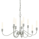 Lisse Chandelier - Sterling / Opal