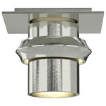Twilight Semi Flush Ceiling Light - Sterling