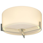 Axis Ceiling Light Fixture - Sterling / Opal