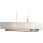 Oceanus Linear Pendant - Sterling / Natural Anna