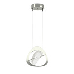 Venn Pendant - Sterling / Clear