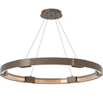 Aura Pendant - Bronze / Clear