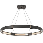 Aura Pendant - Black / Clear
