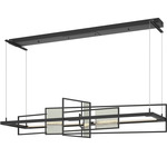 Summer Linear Pendant - Black / Sterling