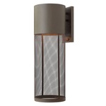 Aria Outdoor Wall Light - Buckeye Bronze / Mesh