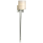 Formae Contemporary Wall Sconce - Sterling / Opal