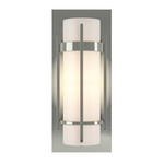 Banded with Bar Wall Sconce - Sterling / Opal