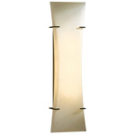 Bento Wall Sconce - Dark Smoke / Spun Frost