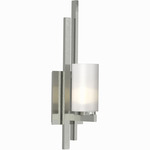 Ondrian Wall Sconce - Sterling / Opal