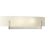 Axis Wall Sconce - Sterling / Opal