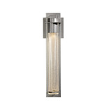 Airis Wall Sconce - Sterling / Seeded Clear