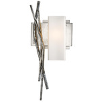 Brindille Wall Sconce - Sterling / Opal