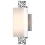 Oceanus Wall Sconce - Sterling / Opal