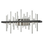 Cityscape Wall Sconce - Black / Sterling
