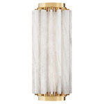 Hillside Wall Sconce - Aged Brass / Alabaster