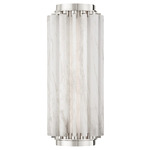 Hillside Wall Sconce - Polished Nickel / Alabaster