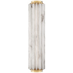 Hillside Wall Sconce - Aged Brass / Alabaster