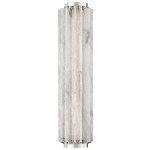 Hillside Wall Sconce - Polished Nickel / Alabaster