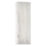 Central Park Wall Sconce - Polished Nickel / Alabaster