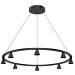 Dune Chandelier - Black