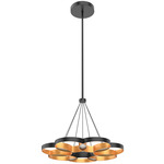 Maestro Chandelier - Black / Gold