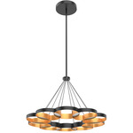 Maestro Chandelier - Black / Gold