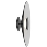 Cruz Wall Sconce - Black / White / Frosted