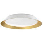 Jasper Ceiling Light - White / Gold