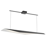 Taro Linear Pendant - Black