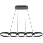 Maestro Linear Pendant - Black / Black
