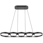 Maestro Linear Pendant - Black / Black