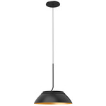 Magellan Aluminum Pendant - Black / Gold