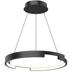 Anello Minor Pendant - Black / Frosted