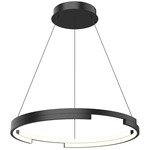 Anello Minor Pendant - Black / Frosted