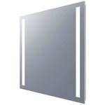 Fusion 24X28 Rectangle Lighted Mirror - Mirror