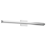 Plymouth Bathroom Vanity Light - Chrome / Frosted