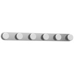 Rezz Bathroom Vanity Light - Chrome / Opal