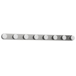 Rezz Bathroom Vanity Light - Brushed Nickel / Opal