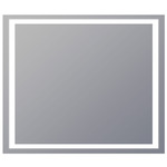 Integrity Rectangle Lighted Mirror - Mirror