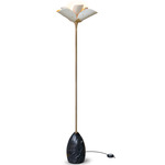 Blossom Floor Lamp - Gold / White