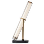 La Lampe Frechin Table Lamp - Black / Gold