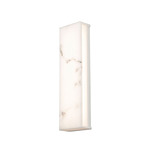 Museo Bathroom Vanity Light - White / Alabaster