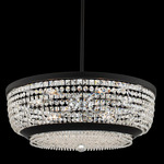 Terzo Pendant - Matte Black / Firenze Clear