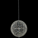 Alta Pendant - Polished Chrome / Firenze Clear