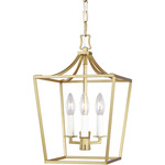 Southold Pendant - Burnished Brass