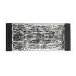 Fusion Outdoor Wall Sconce - Black / Clear