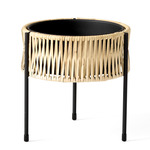 Umanoff Planter - Black / Rattan