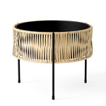Umanoff Planter - Black / Rattan