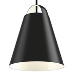 Above LED Pendant - Black